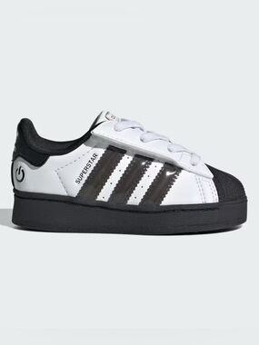*NEW* Adidas Superstar LED Lights Toddler Sneaker “White/Black” 6C